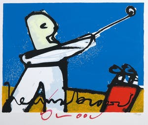 Herman Brood - Zeefdruk, De golver kopen? Bied vanaf 100!