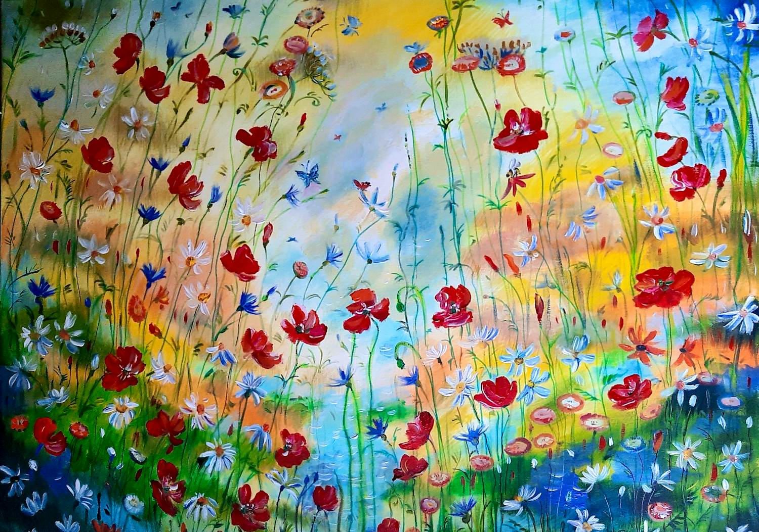 Elva Polyakova - Een mooie dag verkocht voor € 250!