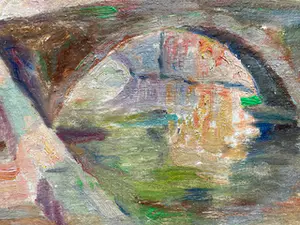 Niet of onleesbaar gesigneerd - Peerdenbrug in Brugge kopen? Bied vanaf 1!