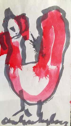 Anton Heyboer - De Oerkip verkocht voor € 180!