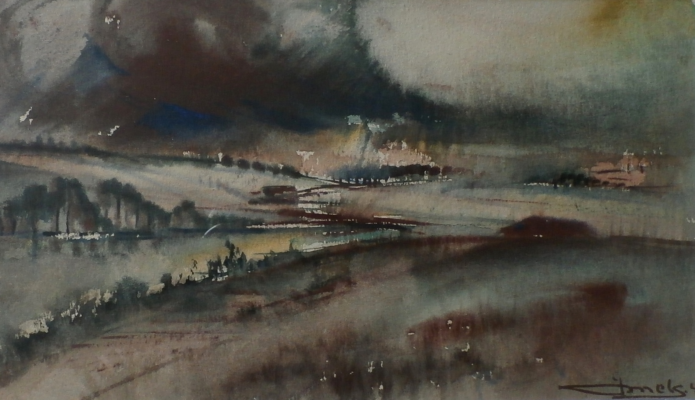 Jacques Mels - Aquarel - 1942 verkocht voor € 65!