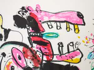 Anton Martineau - Zonder titel verkocht voor € 35!