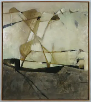 Evelien Scheffer - Olieverf op doek, Landschap - Ingelijst (Groot) kopen? Bied vanaf 100!