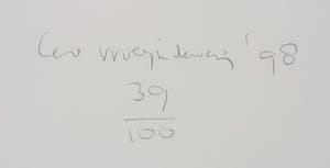 Leo Vroegindeweij - Zeefdruk, Zonder titel kopen? Bied vanaf 25!