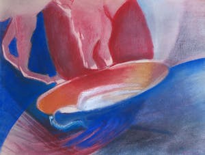 Joe Wols - Krijttekening, Abstract kopen? Bied vanaf 1!