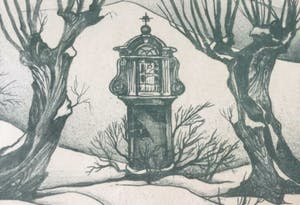 Oscar Hector Bonnevalle - Winter in Flander - the hidden woman kopen? Bied vanaf 1!