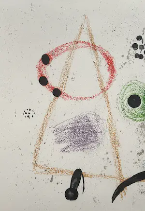 Joan Miro - Kleurenlitho | 'Maravillas con variaciones acrósticas en el jardin de Miró' kopen? Bied vanaf 1!