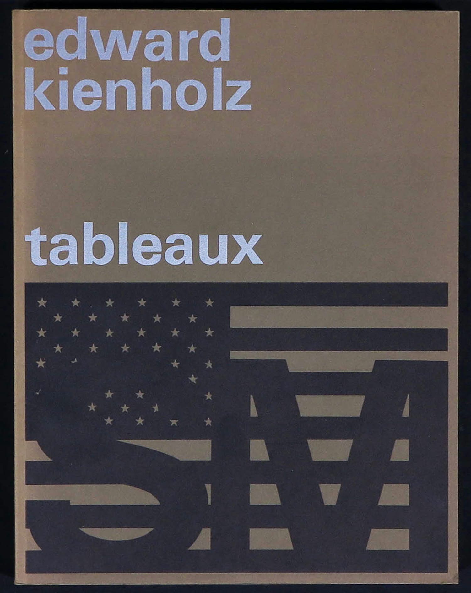 Edward Kienholz - Tentoonstellingscatalogus 'Edward Kienholz, Tableaux' verkocht voor € 1!