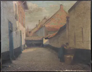 Giljom Ballewijns - Olieverf op doek, Zonder titel kopen? Bied vanaf 50!