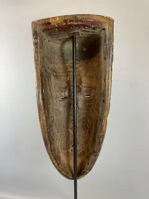 Fang - 220444 - Nice white Rare African Fang mask - Gabon. kopen? Bied vanaf 55!