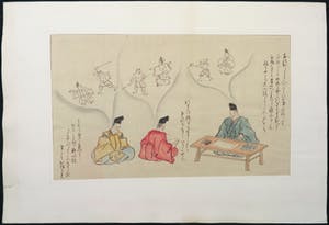 Niet of onleesbaar gesigneerd - Penseelschildering, Geleerden kopen? Bied vanaf 1!