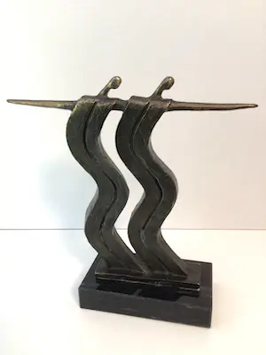 Corry Ammerlaan - Sculptuur “ Happy together “ kopen? Bied vanaf 59!