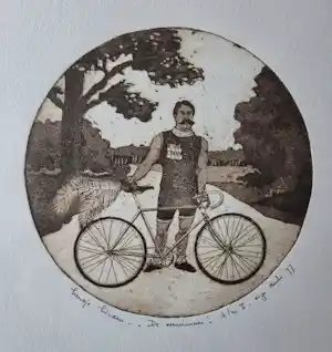 Leentje Linders - De overwinnaar. Fietser. verkauft für € 55!