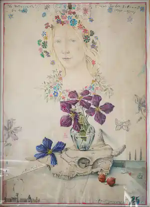 Jochen Kublik - Primavera. Gemengde techniek. verkocht voor € 499!