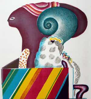 Jorg Reme - Litho - 1969 verkocht voor € 35!