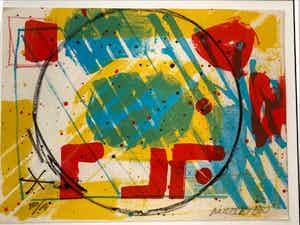 Sam Middleton - Jazz I - Ingelijst wp verkocht voor € 145!