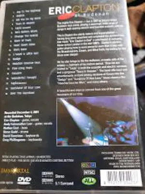 Eric Clapton - DVD Eric Clapton live at Budokan kopen? Bied vanaf 10!