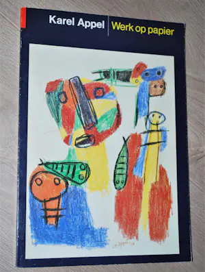 Karel Appel - genum. 342/350 boek glasraam en 3 extra boeken - gratis verzonden NL kopen? Bied vanaf 50!