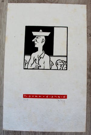 Tom Thijsse - 7 linosneden: de 7 hoofdzonden kopen? Bied vanaf 10!