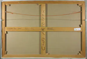 Cobi Nieuwstad - Acryl op doek, Katwijk - Ingelijst kopen? Bied vanaf 50!