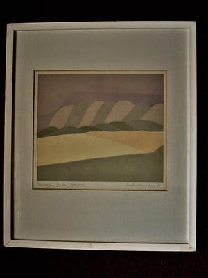 Harr Scheffer - Karakteristiek Litho Zeer bep. Oplage "Landschap Prinsendijk" gesigneerd kopen? Bied vanaf 10!