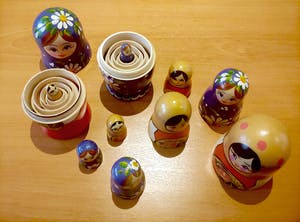 Curiosa - Matryoshka-poppen kopen? Bied vanaf 1!