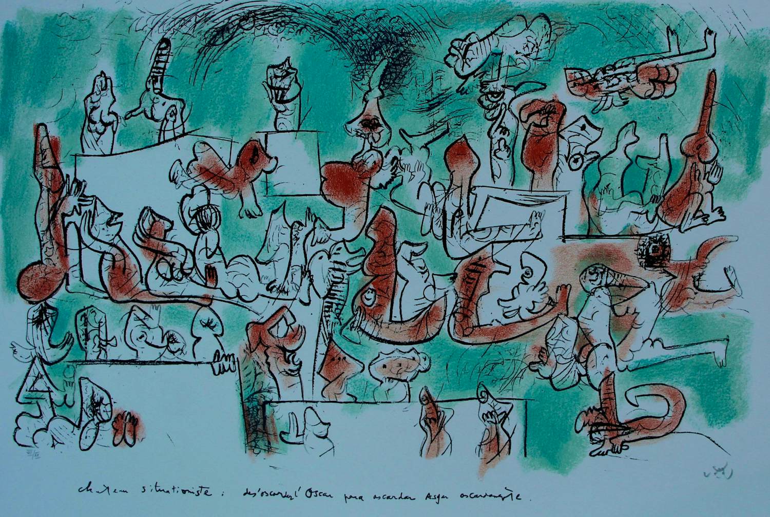Roberto Matta - Litho: pour Jorn - 1976 kopen? Bied vanaf 199!