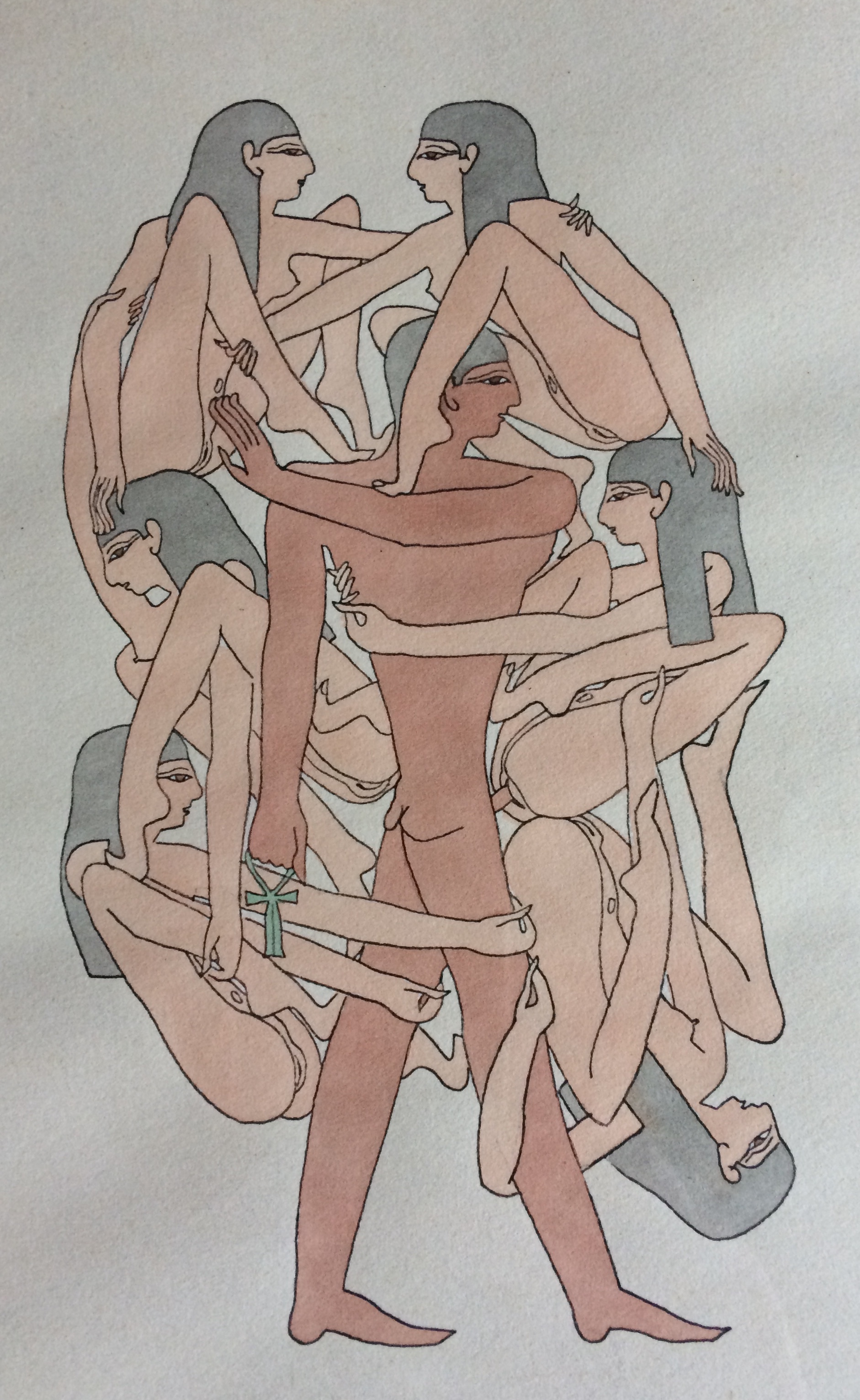 Oscar Reutersvard - Egyptian Motiv kopen? Bied vanaf 1!