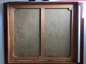 Staf Van Elzen - Abstracte voorstelling - Olieverf op Doek, Ingelijst kopen? Bied vanaf 200!