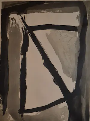 Bram van Velde - litho, abstract kopen? Bied vanaf 85!