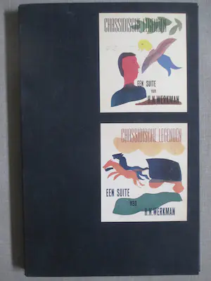 AcheterHendrik Werkman - Chassidische Legenden Suite 1 en 2 - 20 reproducties met boek? Enchérissez de 75!