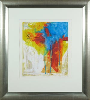 Piotr Konkel - Zeefdruk, The Horse - Ingelijst kopen? Bied vanaf 1!