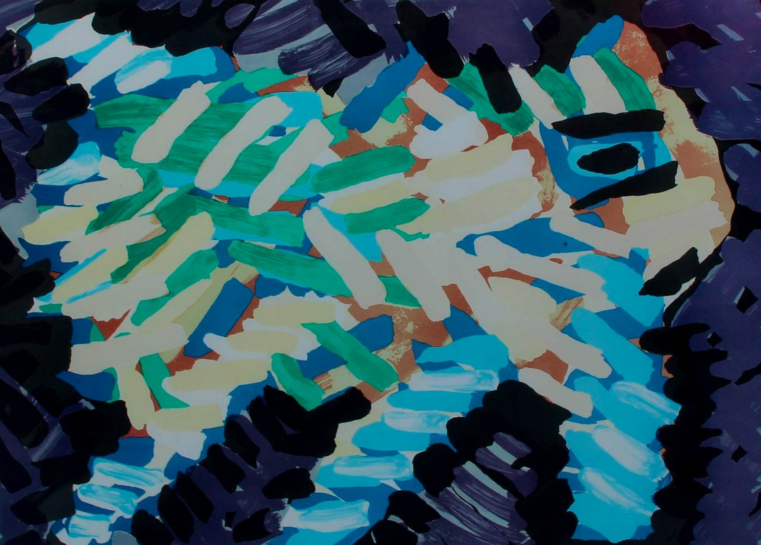 Karel Appel - Ingelijste zeefdruk: Dier uit de serie "Ten" kopen? Bied vanaf 599!