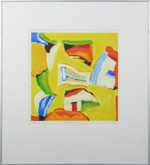 Saskia Bremer - Zeefdruk, New Age a.2. - Ingelijst kopen? Bied vanaf 10!