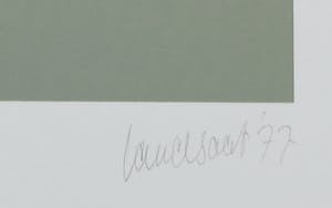 Hans Landsaat - Zeefdruk, Boheemse weerspiegeling kopen? Bied vanaf 1!