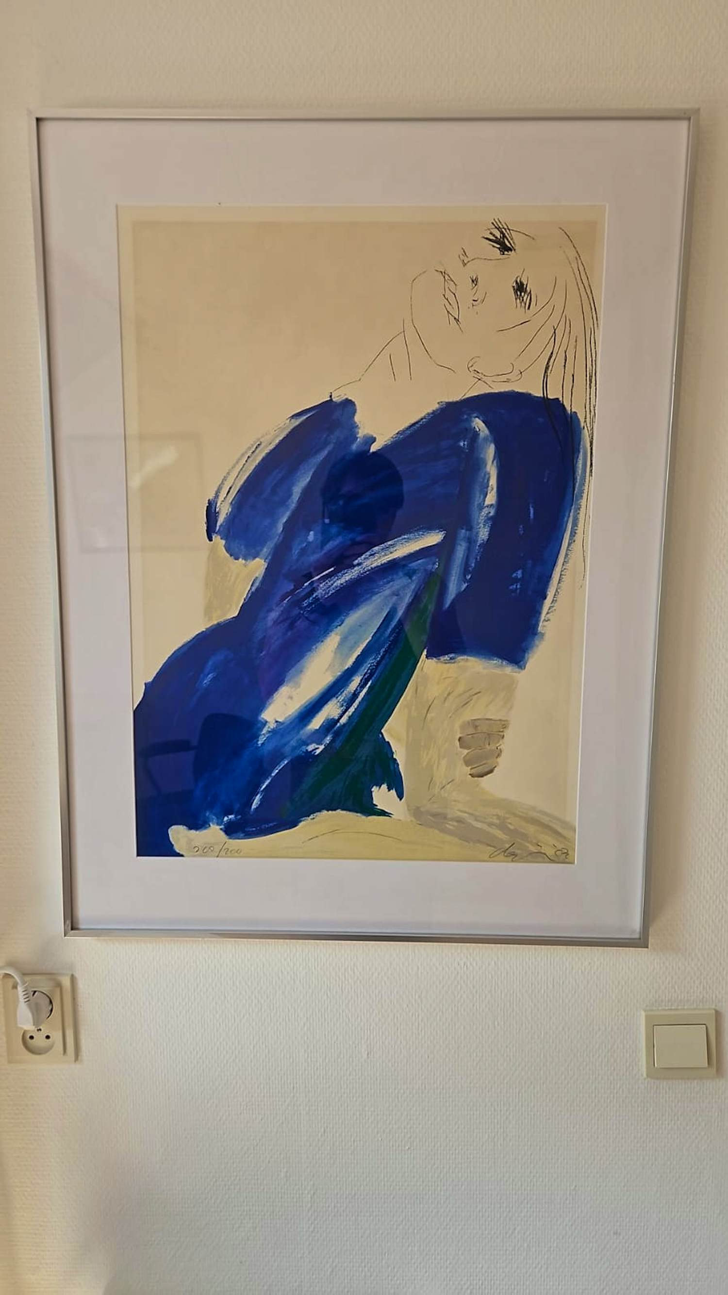 Jacqueline de Jong - Lady in blue kopen? Bied vanaf 80!