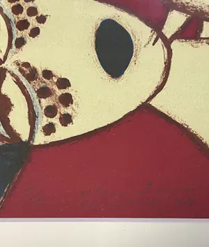 Corneille - Gesigneerd, Lithografie Plein Chant, 1974 kopen? Bied vanaf 600!