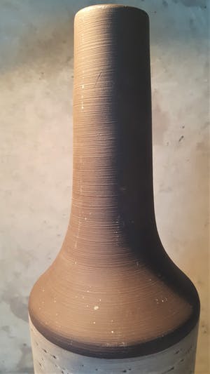 Potterie Ravelli - Twee berkenbast vazen kopen? Bied vanaf 1!