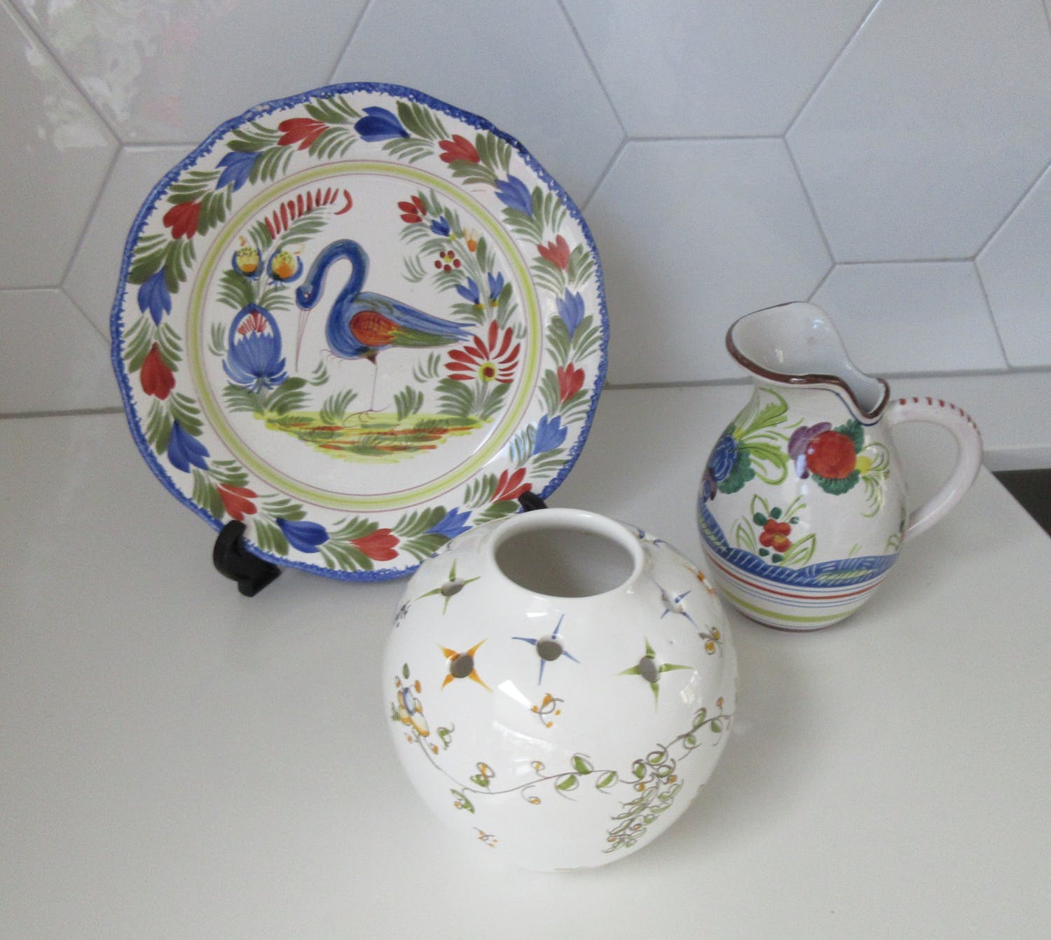 Faience  ( st Michel) Moustiers