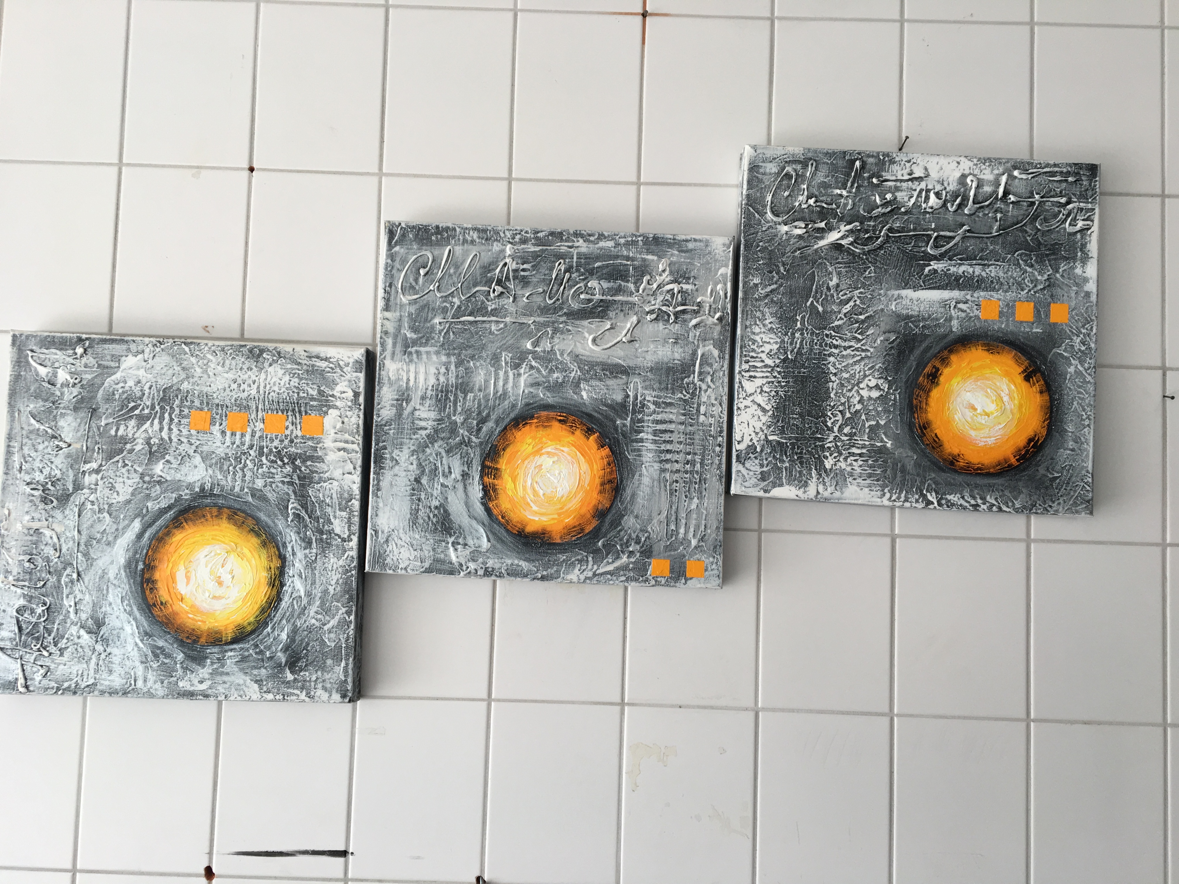 Gena Genadyj - Abstract Drie Luik kopen? Bied vanaf 1!