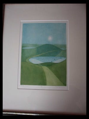 Koosje Wagenaar - Kleurenlitho,titel,"Indian Summer". kopen? Bied vanaf 10!