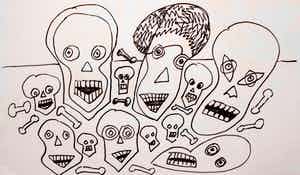 Ernst Vijlbrief - Pentekening verkocht voor € 50!