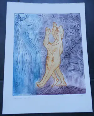 Tamaz Abashidze - Ets: "Waterval" - 1998 kopen? Bied vanaf 40!