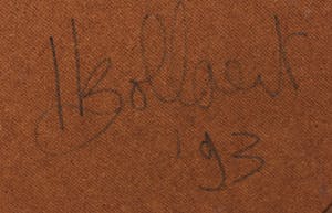 Jan Bollaert - Gemengde techniek op board, No name (Groot) kopen? Bied vanaf 40!