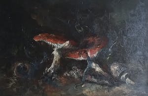 Theo Goedvriend - Theo Goedvriend - Paddestoelen in het bos - kopen? Bied vanaf 250!