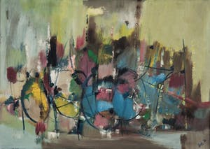 Iet van Es - Abstract kopen? Bied vanaf 150!