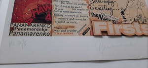 Panamarenko - In Space, Litho en Collage 2003, handgesigneerd met certificaat kopen? Bied vanaf 850!