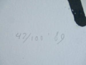 Joyce Bloem - Litho " Muelgoat" kopen? Bied vanaf 40!