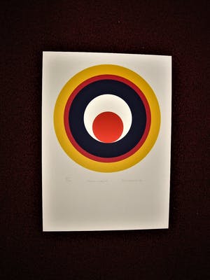 Rob Schotman - Intrigerend jaren 60 PoP Art Litho - Circum Centrisch - potlood gesigneerd kopen? Bied vanaf 10!