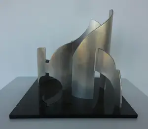 Margot Zanstra - Metalen sculptuur, Zonder titel + boek! kopen? Bied vanaf 150!